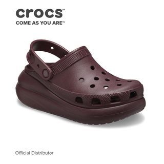 Original Crocs Crush clog Dark cherry W8 Like new