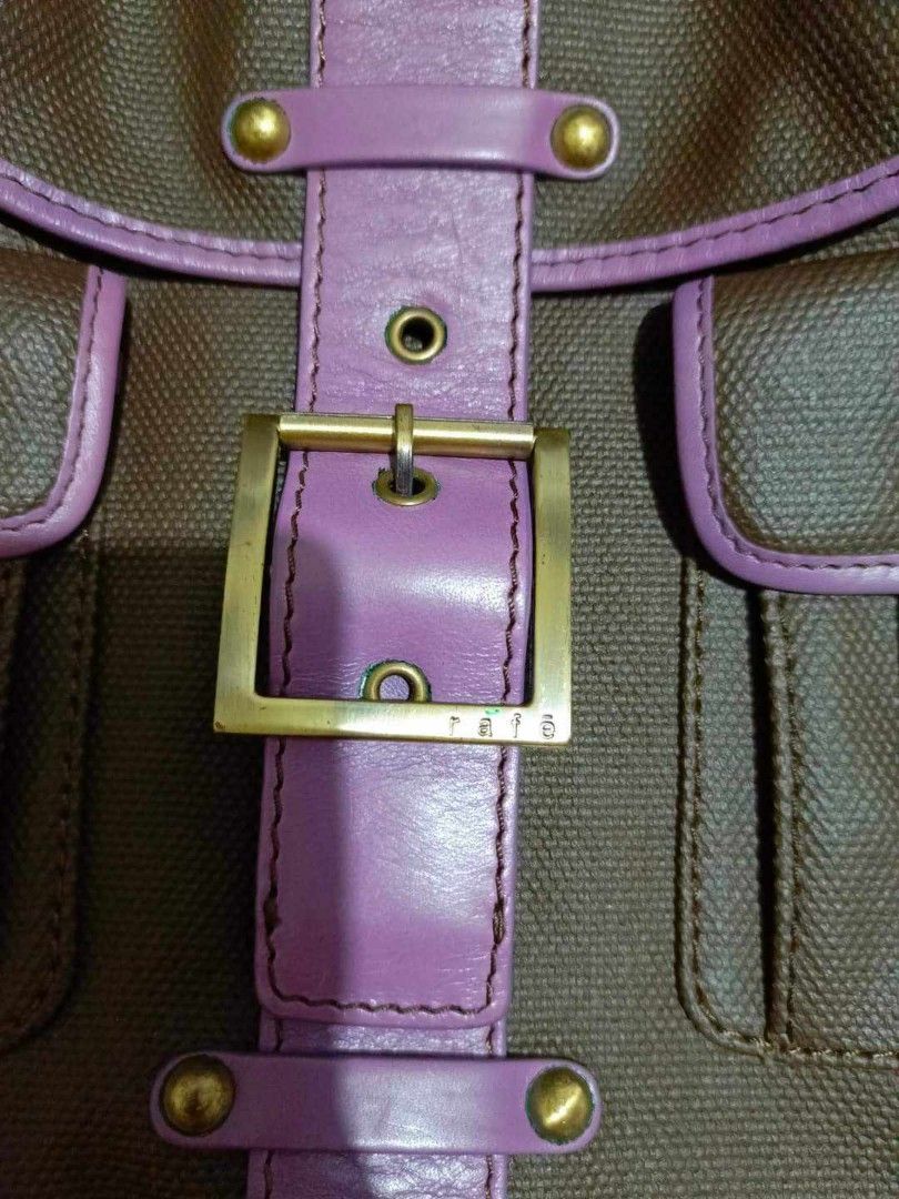 Original Rafe bag (Category: Luxury Bags & Wallets) located in Bacolod City. Submitted by valuabletime79 (Listing ID 1302686195, Image 3). Description: canvas bag from new york like new.