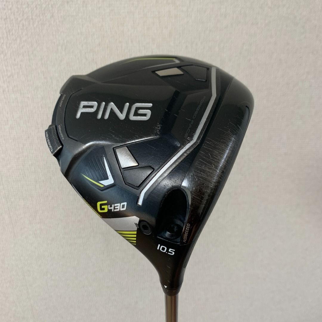 PING G430 SFT Driver with Head cover PING TOUR 2.0 CHROME 65 R 10.5 Used