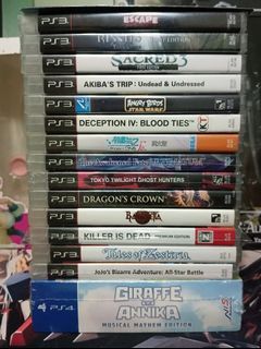 Playstation Games For Sale (PS3 / PS4)