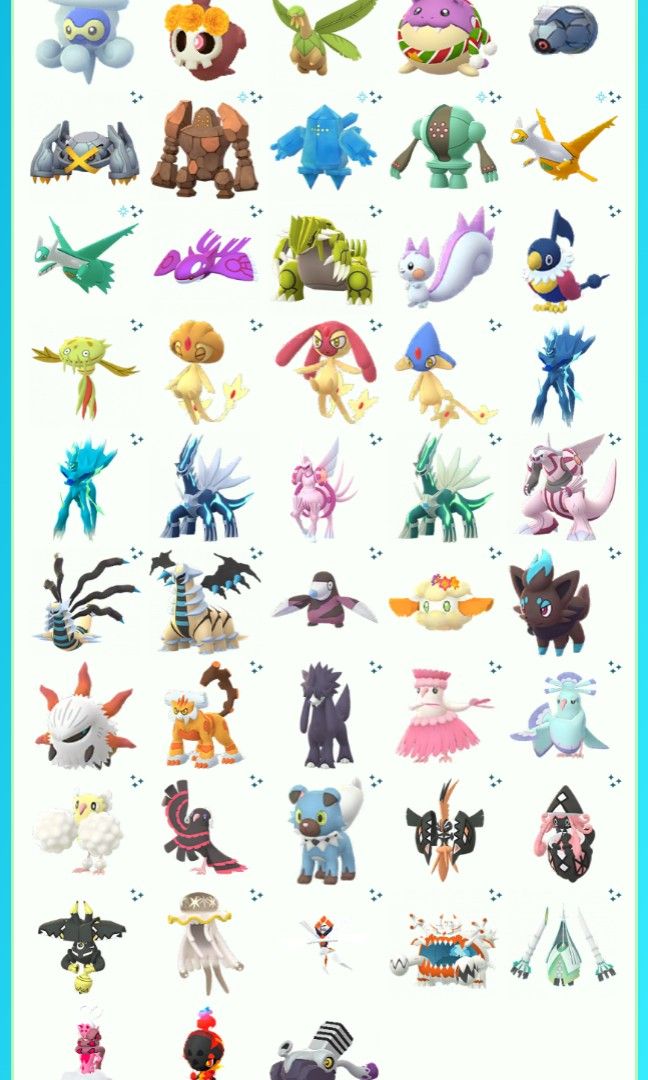 Pokemon go shinies and rares (Category: Nintendo) located in Manila. Submitted by zeus025 (Listing ID 1301774270, Image 2). Description: For sale pokemon go shinies and rares ✨✨✨ And 2016 birds, 2017 dogs, mewtwo ( japan event) and lugia ( guaranteed lucky ) And have pokemon go account for sale, and pokemon go services.