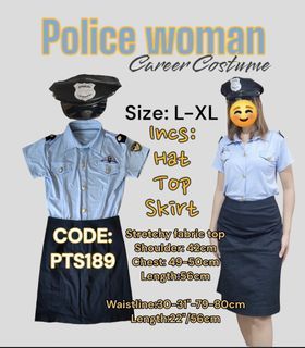 POLICE WOMAN/ career costume ‼️