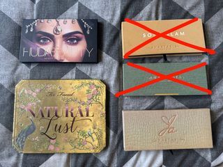 Preloved Authentic Branded Eyeshadow Palettes