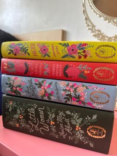 Preloved Classic Book Set Hardbound| The Puffin in Bloom Collection | Anne of Green Gables | A Little Princess | Little Women | Heidi |