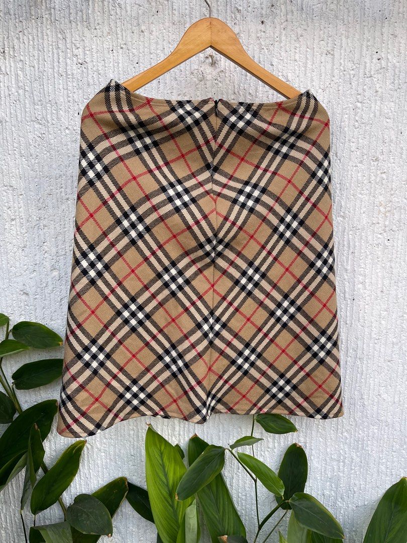 Burberry skirt made in italy best sale