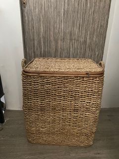 Rattan Storage Basket (for clothes/laundry/toys etc)