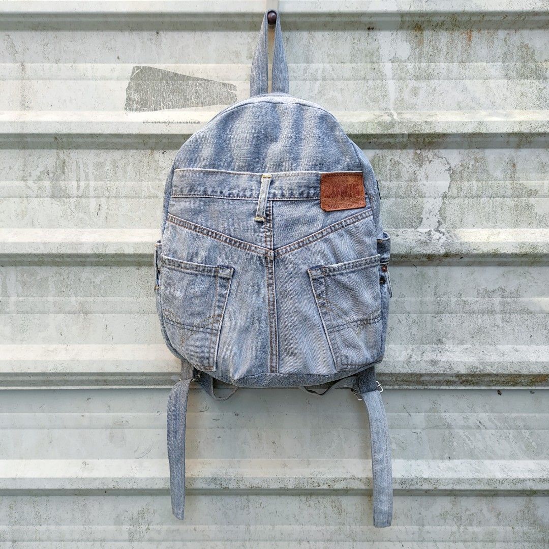 Jeans backpack outlet