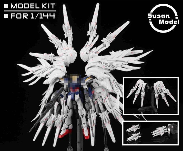 RG Wing Snow White Prelude /Drei Zwerg Expansion Set by Susan Model. Compatible with Wing Zero Tallgeese RX78 2 Gundam (Category: Gundam Model Kits) located in Singapore. Submitted by gunpla (Listing ID 1302671664, Image 1). Description: Pre order. Brand new in box. Pre order no meet up. Name: RG Snow White Prelude Wing Expansion & Drei Zwerg Expansion Made by: Susan Model Type: Model Kit (Requires Construction) Wing Expansion Set ($35) Drei Zwer