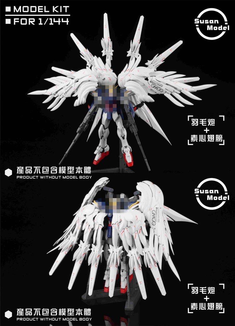RG Wing Snow White Prelude /Drei Zwerg Expansion Set by Susan Model. Compatible with Wing Zero Tallgeese RX78 2 Gundam (Category: Gundam Model Kits) located in Singapore. Submitted by gunpla (Listing ID 1302671664, Image 3). Description: Pre order. Brand new in box. Pre order no meet up. Name: RG Snow White Prelude Wing Expansion & Drei Zwerg Expansion Made by: Susan Model Type: Model Kit (Requires Construction) Wing Expansion Set ($35) Drei Zwer