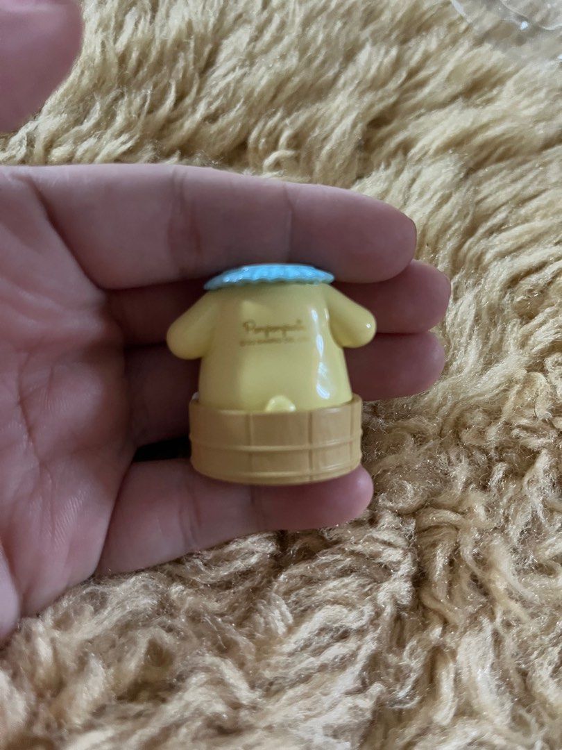 Sanrio pompompurin top toy figure (Category: Figurines & Statues) located in Caloocan City. Submitted by snapshop_ph (Listing ID 1302606355, Image 3). Description: 💟 Good cosmetic condition 💟 sanrio x top toy markings 💟 Php300 💟 First to pay policy,paid means sold (regardless if mine/offer) 💟 All items crossposted 💟 Lalamove or Flash delivery 💟 Gcash, Bdo, Metrobank 💟 North Caloocan area.