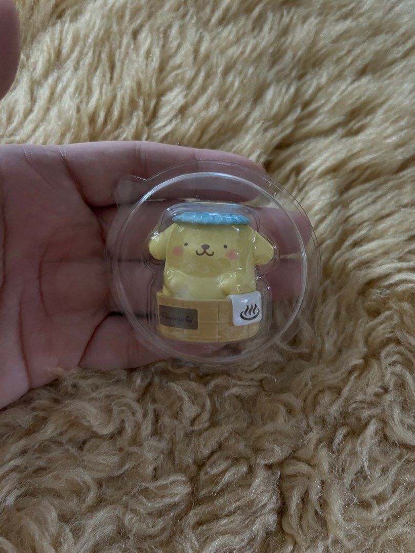 Sanrio pompompurin top toy figure (Category: Figurines & Statues) located in Caloocan City. Submitted by snapshop_ph (Listing ID 1302606355, Image 1). Description: 💟 Good cosmetic condition 💟 sanrio x top toy markings 💟 Php300 💟 First to pay policy,paid means sold (regardless if mine/offer) 💟 All items crossposted 💟 Lalamove or Flash delivery 💟 Gcash, Bdo, Metrobank 💟 North Caloocan area.