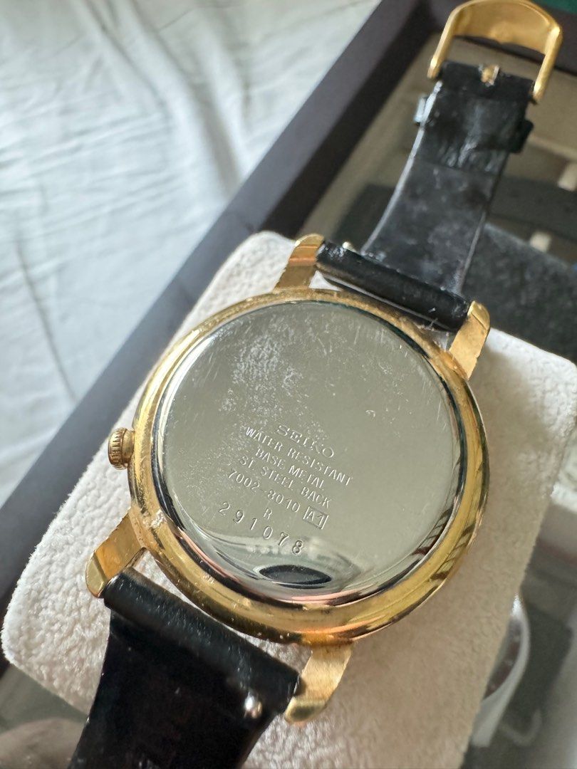 Seiko 7002 case top