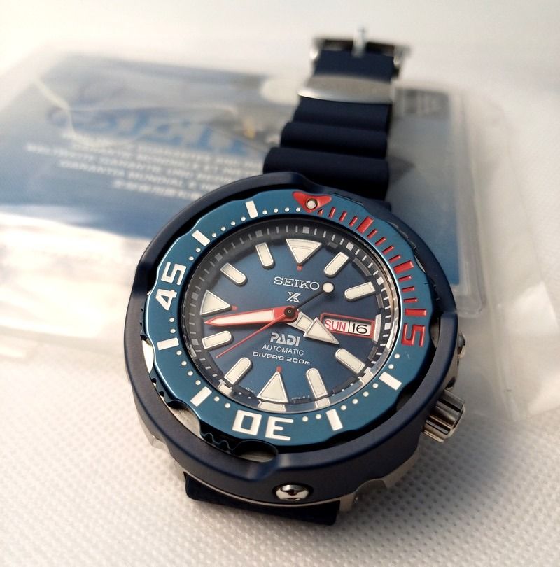 Seiko Padi Scallop Tuna Special Editoin SRPA83K1 Men s Fashion Watches Accessories Watches on Carousell