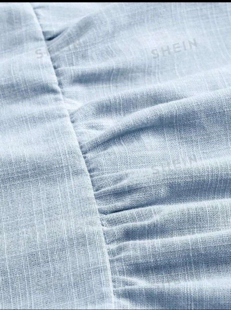 BNWT: Shein Woven Bow Tank Top (Category: Sleeveless) located in San Fernando. Submitted by treasurebest (Listing ID 1302668897, Image 3). Description: brand new RFS: Too big for me Status: Available Pls be respectful of each other's time. When you DM and say you are interested and when I say ok then you leave me on seen, please reply if you are really going to buy or not..