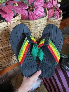 size 6 reggae rasta tribu slippers