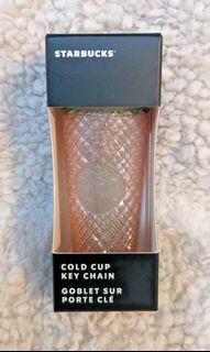 Starbucks Cold Cup Keychain