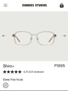 Sunnies Studios Shiro+ Prescription Glasses