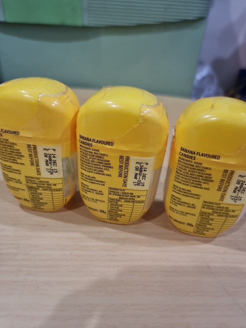 Tic Tac limited edition Minions containers (Category: Character Goods) located in Marikina City. Submitted by coketumbler (Listing ID 1302649381, Image 2). Description: Released in 2015/16 Limited edition containers featuring Kevin, Stuart and Bob of The Minions No longer contains any Tic Tac candies For Metro Manila buyers only Payment: GCash, BPI app, Unionbank app.