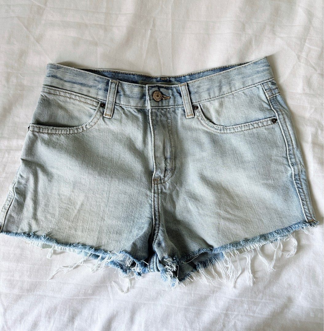 Topshop Rosa Denim Shorts