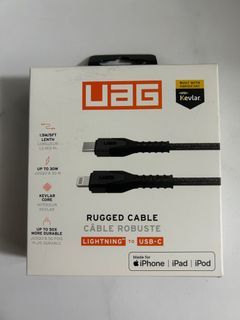 UAG Rugged Kevlar Cable USB-C to Lightning