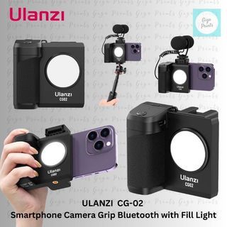 ULANZI CG-02 Smartphone Camera Grip Bluetooth with Fill Light