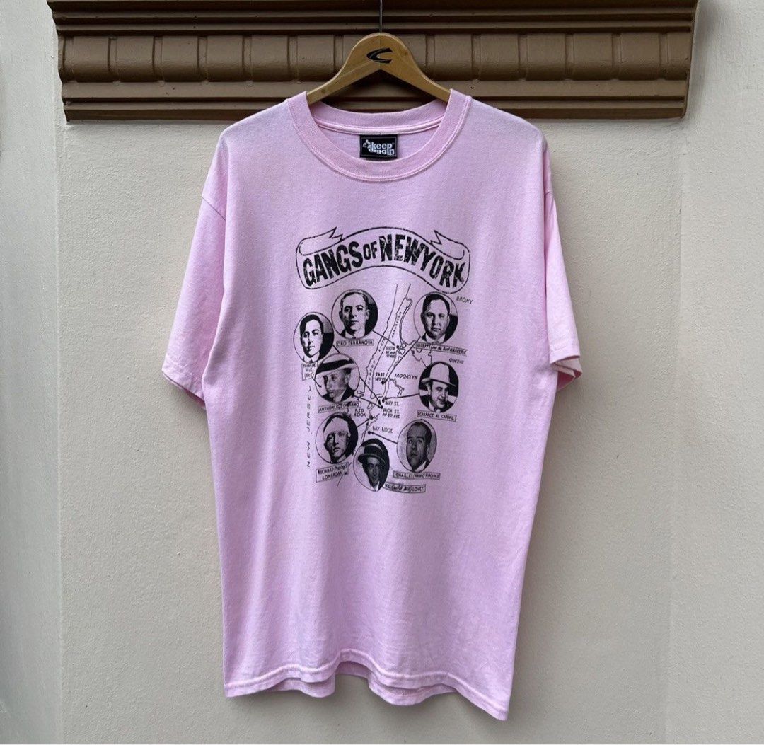 Vintage 00s Streetwear Brand X Keep Diggin NYC Gangs of New York Tee