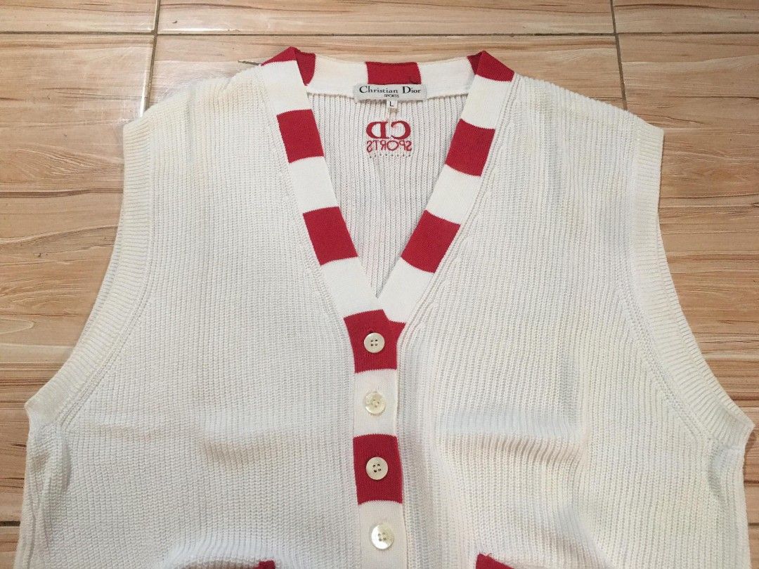 Vintage dior cardigan on sale