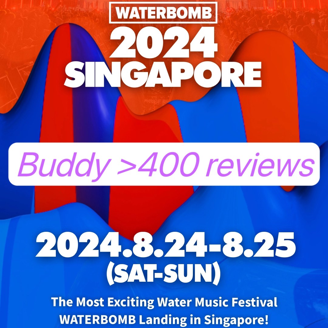 Waterbomb World Tour Singapore 2024 TXT VIVIZ Sandra park Bibi Kid