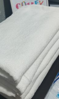 White Thick Cotton Bath Towel Hotel Quality
