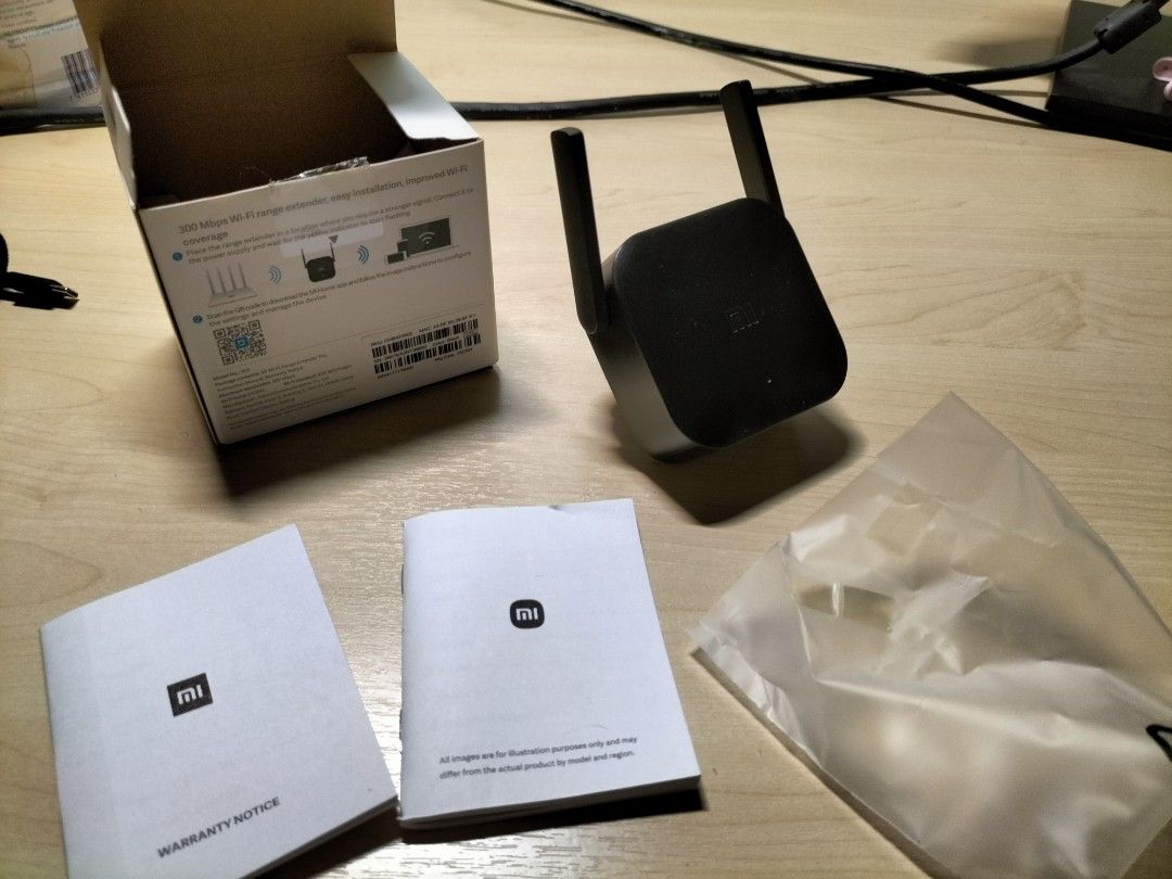 Xiaomi WiFi Range Extender Pro (Category: Networking) located in Petaling Jaya. Submitted by phyi1996 (Listing ID 1302695844, Image 1). Description: Global version with EU plug. Condition is totally like new. I bought it but used it not more than 5 times. Only when I really need to customize wifi I will use it. can be set up easily using MiHome application. come with original box, user manual and warranty card..