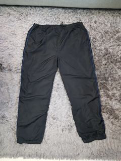 XL Black Parachute Nylon Pants