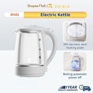 Zolele ZH101 Electric Kettle 2L High-Power (1500W) Heater Anti-Scalding Thermal Insulation Water