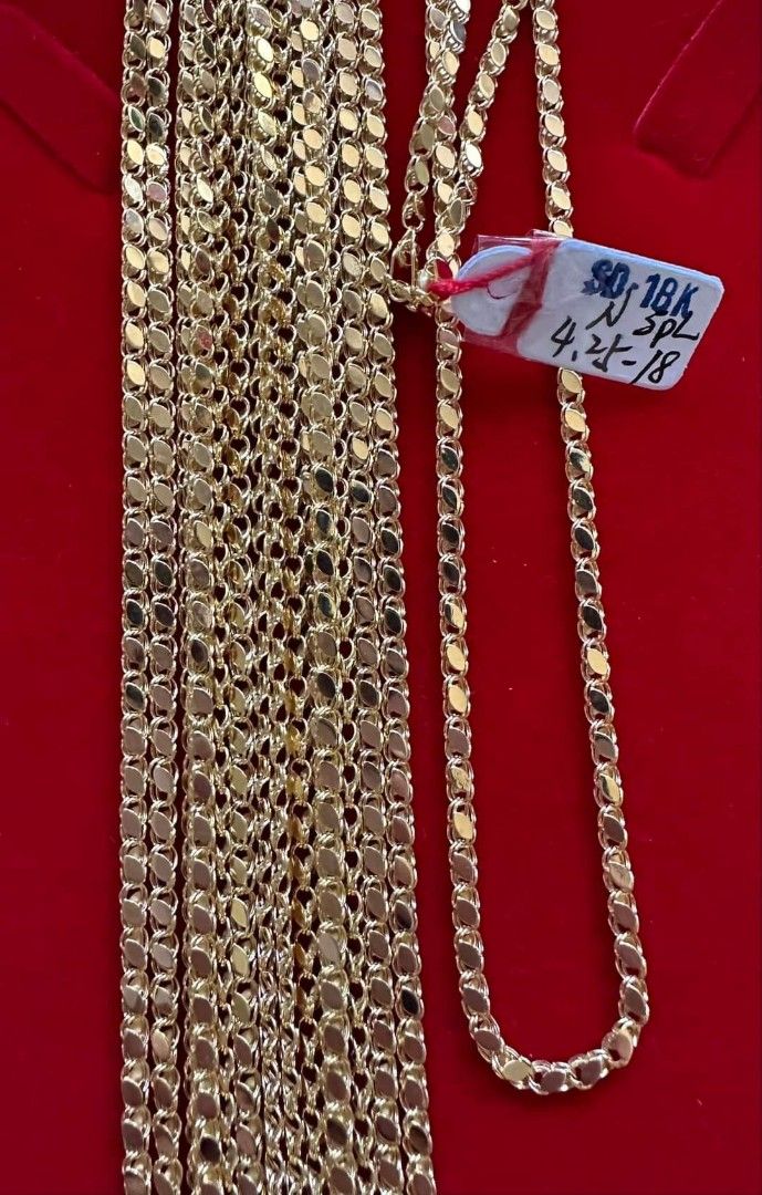 Damascus gold necklace price deals