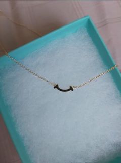 Tiffany micro smile necklace store