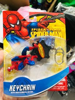2004 vintage spiderman keychain