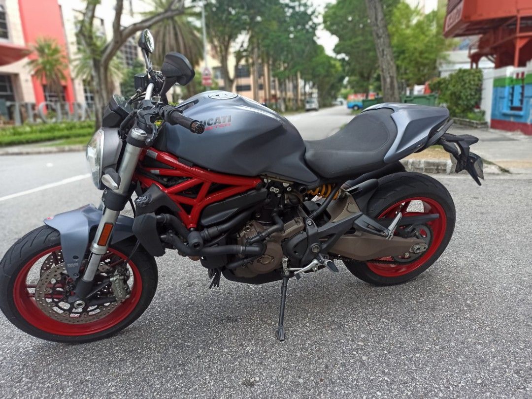 Ducati monster 821 dust grey new arrivals