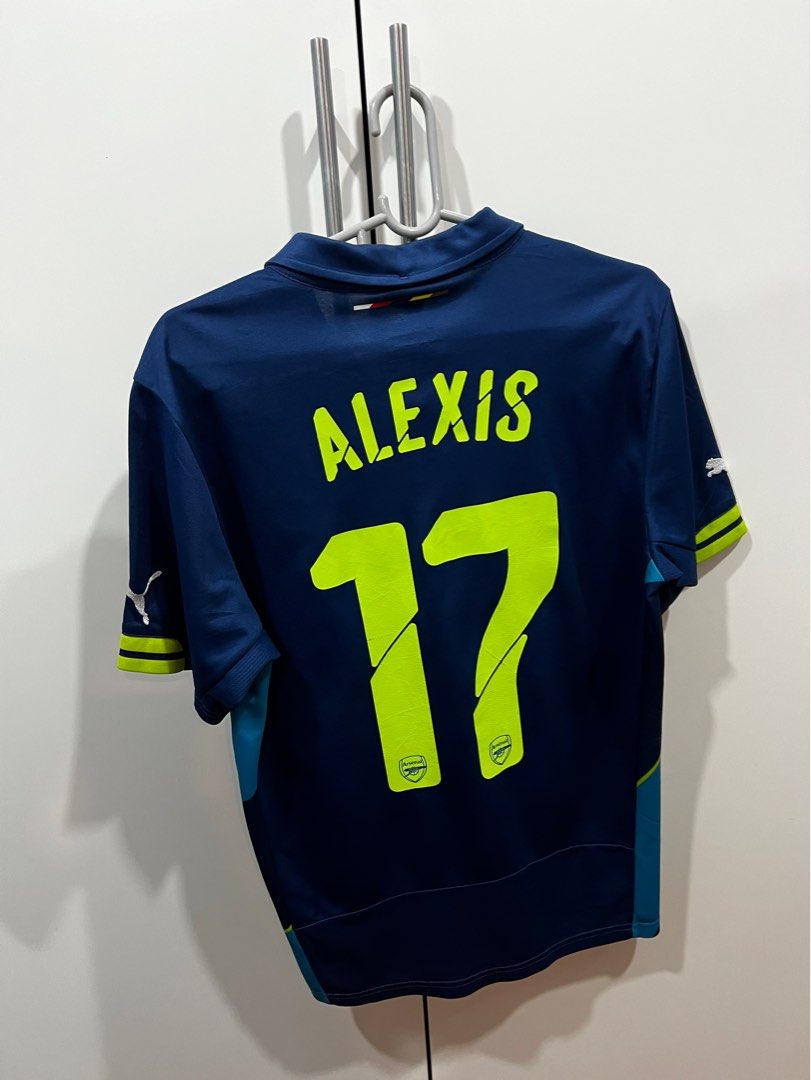 Arsenal 2014 Alexis Arsenal Jersey 2014-15 Arsenal Home Shirt