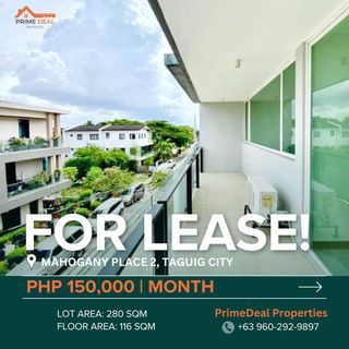 4 Bedroom house for lease in Mahogany, Taguig City