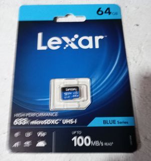 64GB Lexar Micro-SD Card