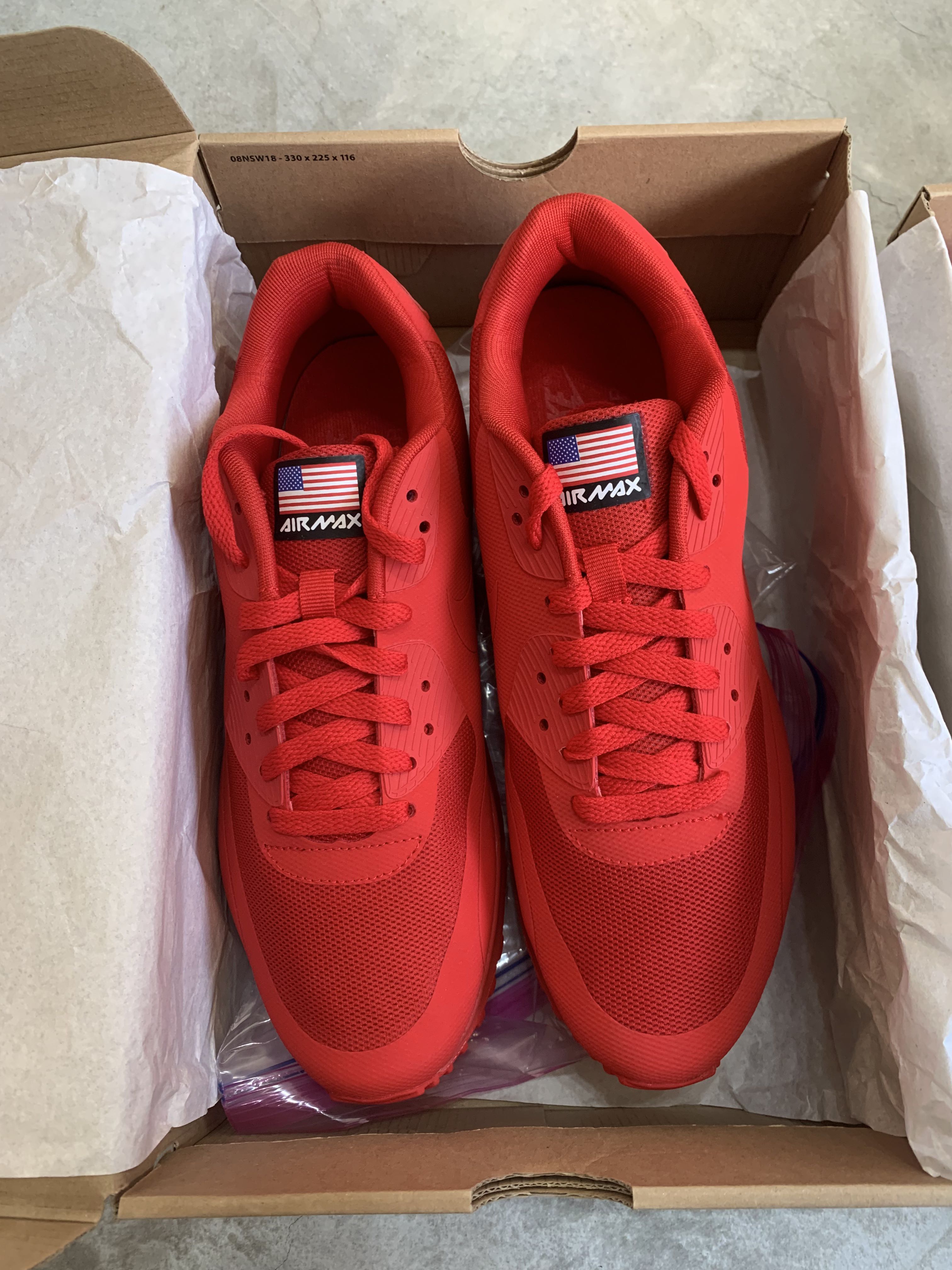 Nike air max 90 HYP hyperfuse kanye west red October dunk sb 1 Jordan Carousell