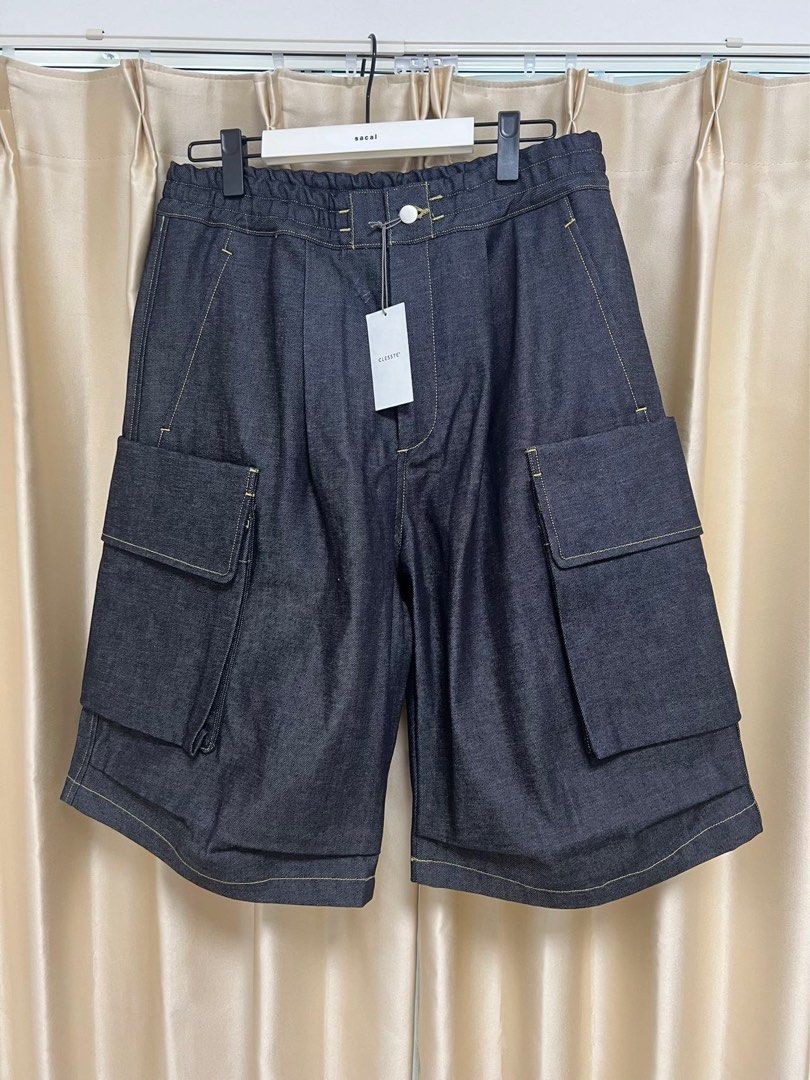 大阪限定店代購clesste SELVEDGE DENIM CITY MILITARY HALF
