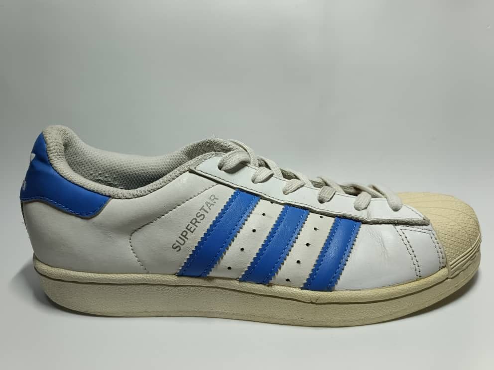 Adidas superstar ray blue deals