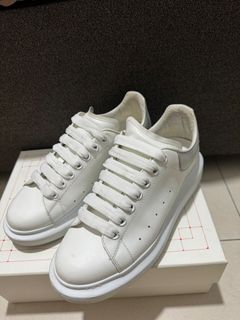 Alexander Mcqueen Sneakers  White/Silver - Size 39 - Authentic