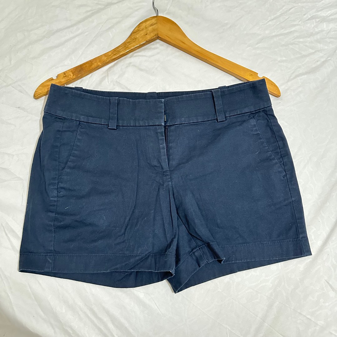 Ann Taylor navy blue city shorts Women s Fashion Bottoms Shorts on Carousell