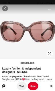 Authentic Chanel Sunglasses