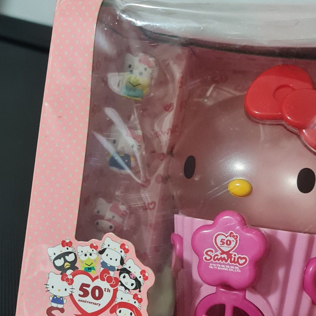 Authentic Original Sanrio Hello Kitty Toy Squishy Cupcake Dispenser My