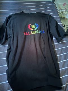 T Shirt Balenciaga Multicolor BALENCIAGA Vintage Cotton Jersey T