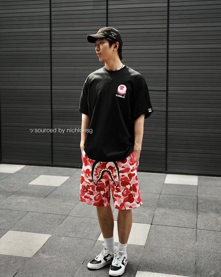 Bape Abc Shark Sweat Bape Abc Camo Shark Sweat Shorts Short Bape