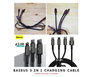 Baseus 3in1 Charging Cable