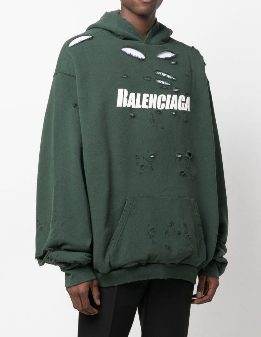 Brand New Authentic Balenciaga Hoodie Luxury Apparel on Carousell